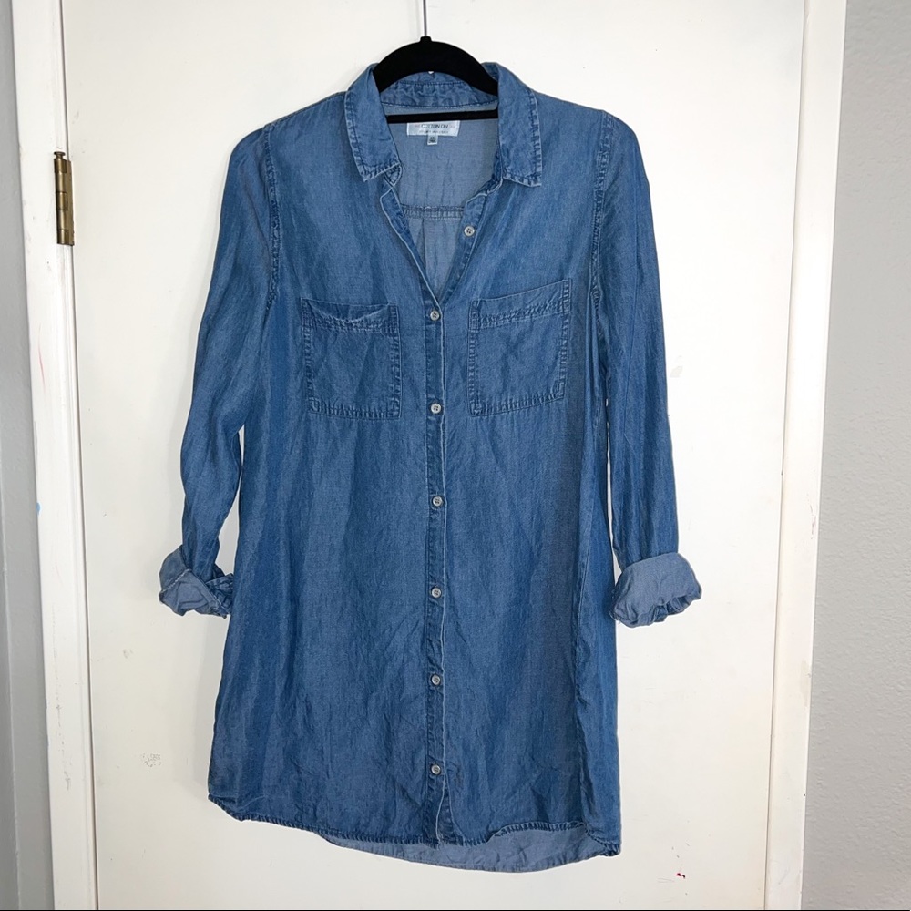 Cotton On Button Up Jean Dress